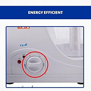 Bajaj FX7 600 Watt Food Processor-White